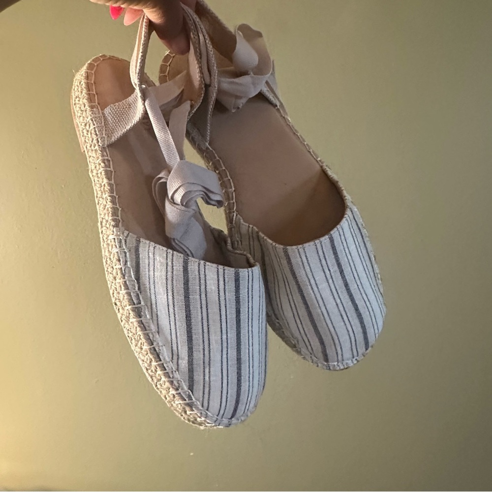 Striped Espadrille shoes